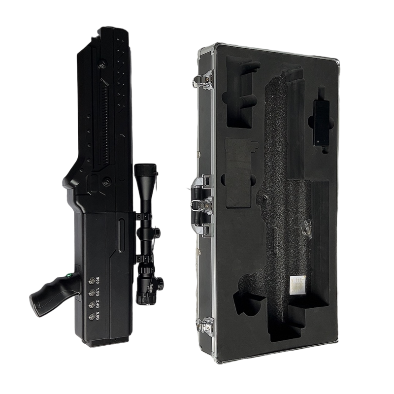  泗阳手持便携式枪型低空防御反制四通道A型