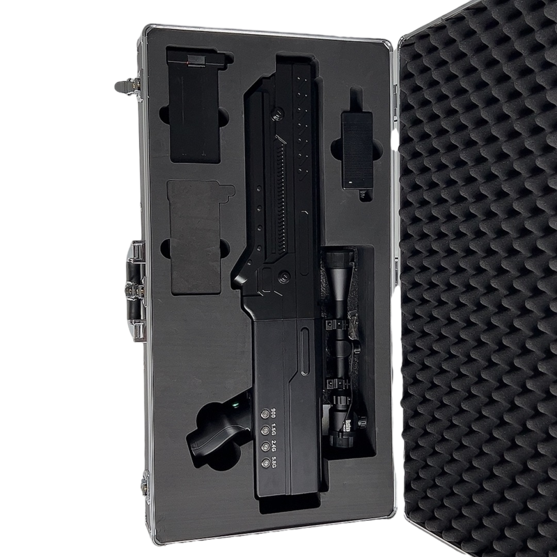  泗阳手持便携式枪型低空防御反制四通道B型